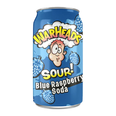 Warheads Soda Blue Raspberry 355ml Can