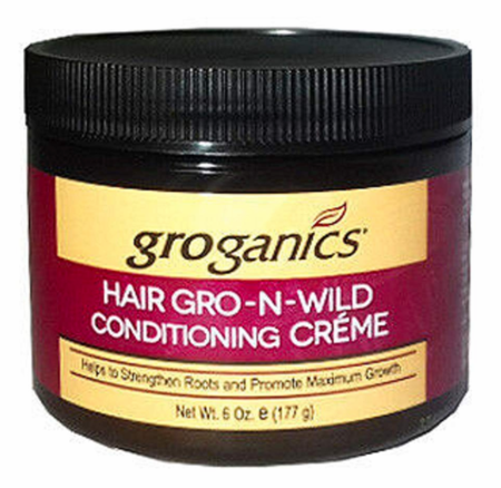 Groganics Hair Gro-N-Wild Conditioning Creme 177g
